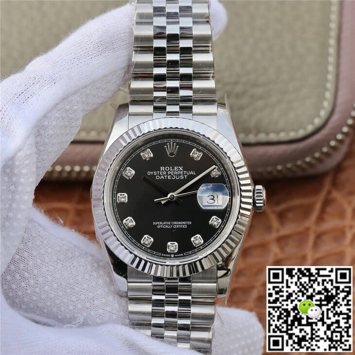 Rolex Datejust M126234-0027 GM Factory 1:1 Best Edition Replica Watch Silver Stainless Steel Strap