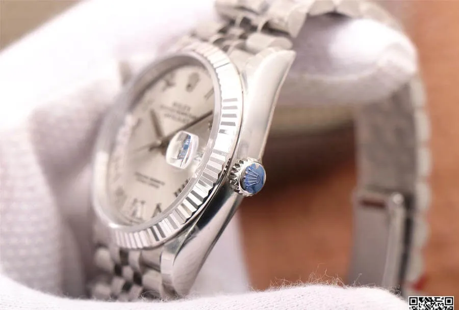 Rolex Datejust M126234-0029 EW Factory 1:1 Best Edition Replica Watch Silver Stainless Steel Strap