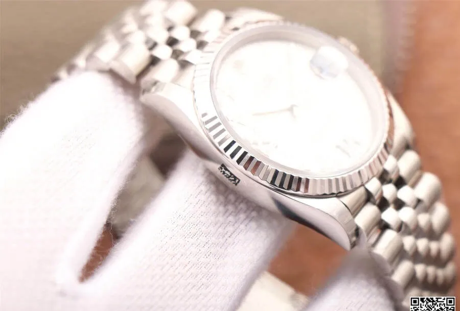 Rolex Datejust M126234-0029 EW Factory 1:1 Best Edition Replica Watch Silver Stainless Steel Strap