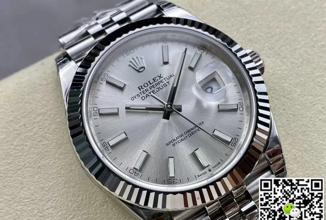 Rolex Datejust M126334-0004 VS Factory 1:1 Best Edition Replica Watch Silver Stainless Steel Strap