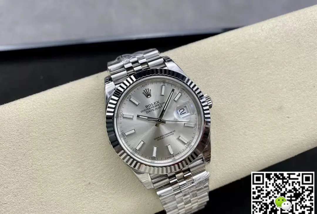 Rolex Datejust M126334-0004 VS Factory 1:1 Best Edition Replica Watch Silver Stainless Steel Strap