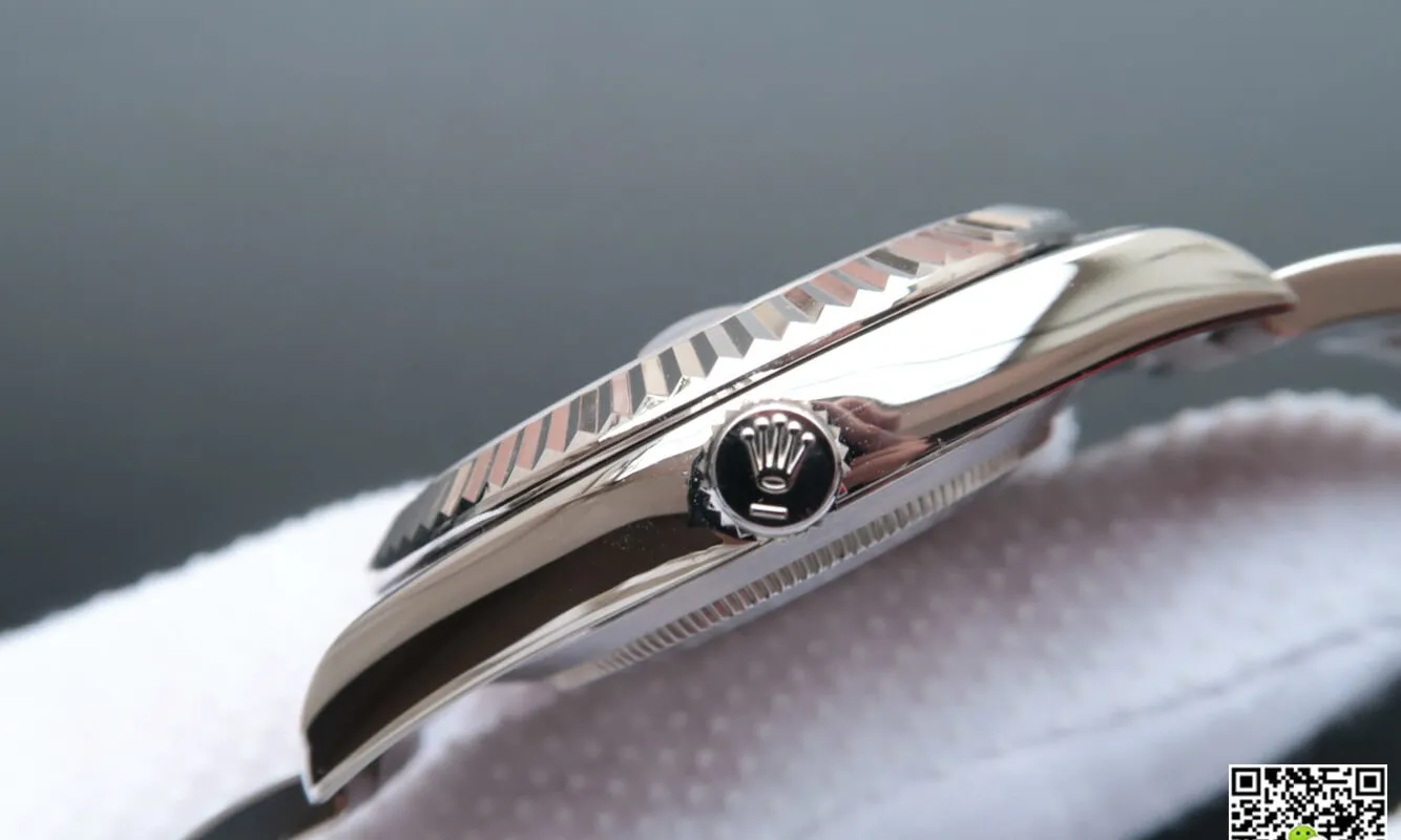 Rolex Datejust M126334-0009 EW Factory 1:1 Best Edition Replica Watch Silver Stainless Steel Strap