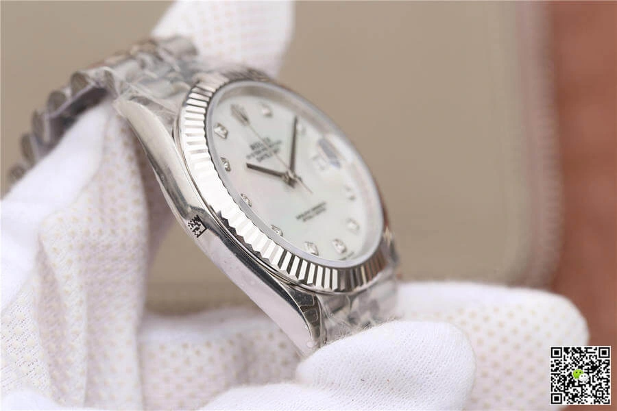 Rolex Datejust M126334-0020 EW Factory 1:1 Best Edition Replica Watch Silver Stainless Steel Strap