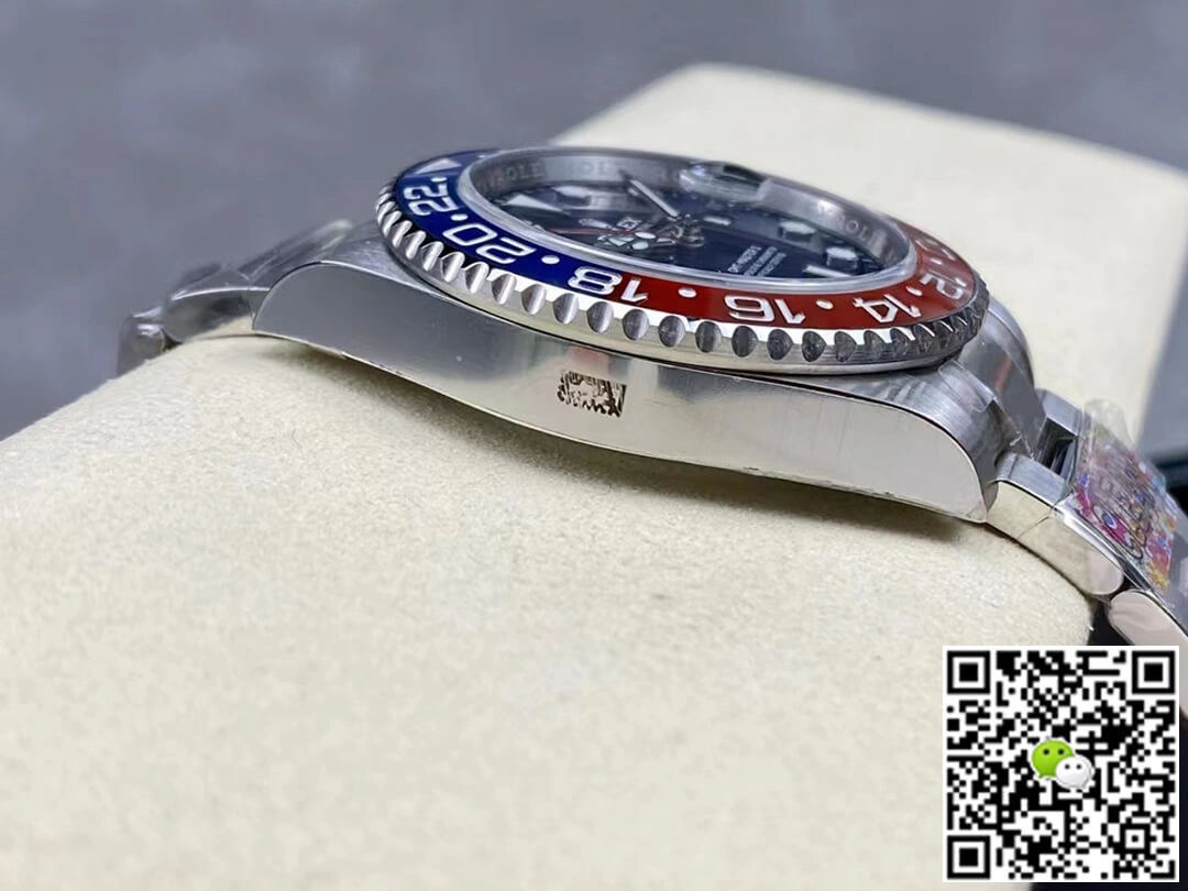 Rolex GMT Master II M126719blro-0003 Clean Factory 1:1 Best Edition Replica Watch Stainless Steel Strap