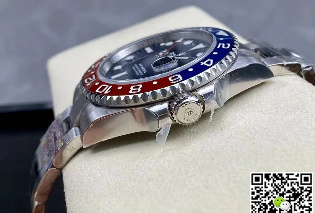 Rolex GMT Master II M126719blro-0003 Clean Factory 1:1 Best Edition Replica Watch Stainless Steel Strap