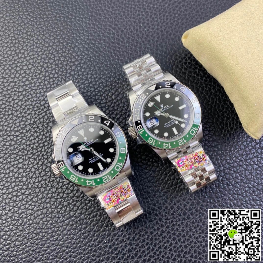 Rolex GMT Master II M126720vtnr-0002 Clean Factory 1:1 Best Edition Replica Watch Stainless Steel Strap