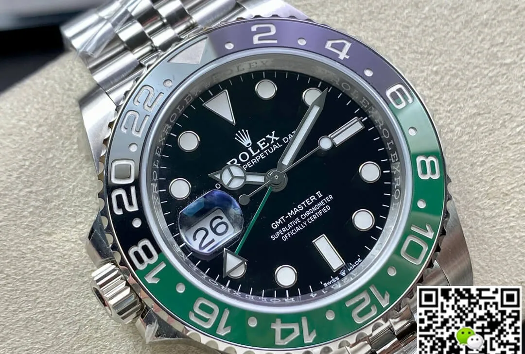 Rolex GMT Master II M126720vtnr-0002 Clean Factory 1:1 Best Edition Replica Watch Stainless Steel Strap