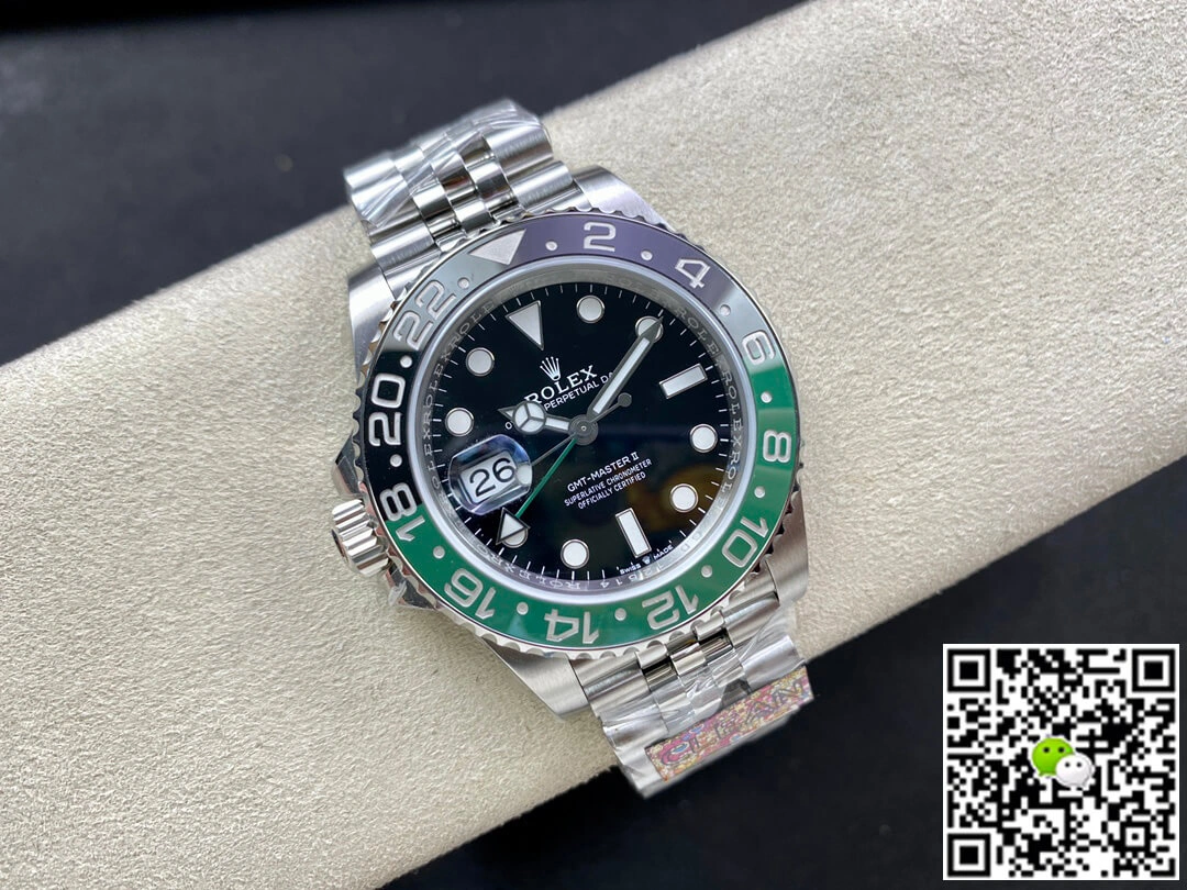 Rolex GMT Master II M126720vtnr-0002 Clean Factory 1:1 Best Edition Replica Watch Stainless Steel Strap