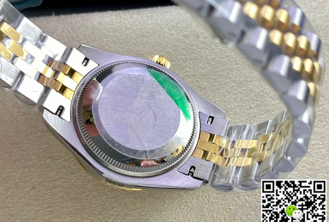 Rolex Datejust M278383RBR-0020 31MM EW Factory 1:1 Best Edition Replica Watch Silver Diamond Dial