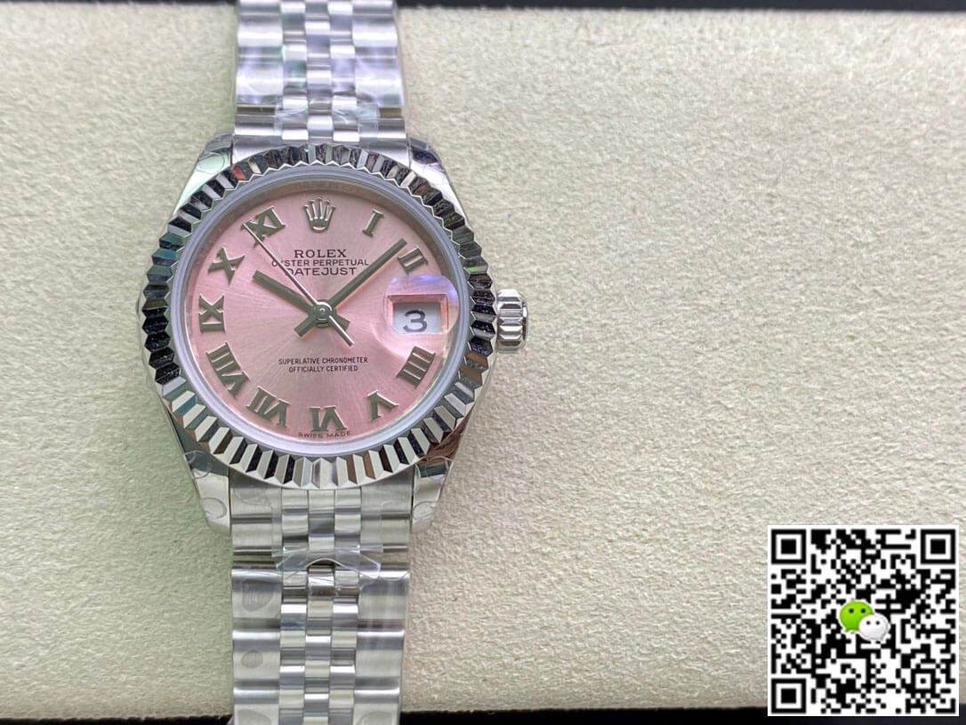 Rolex Datejust M279174-0017 28MM EW Factory 1:1 Best Edition Replica Watch Silver Stainless Steel