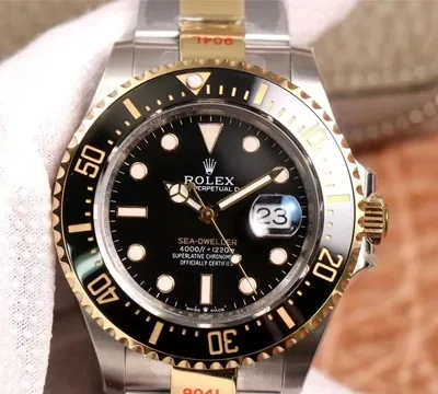 Rolex Sea Dweller M126603 V3 GM Factory 1:1 Best Edition Replica Watch Rose Gold Black Dial Swiss ETA3235
