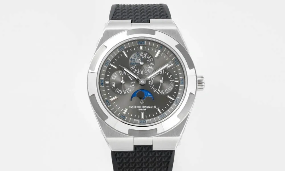 Vacheron Constantin Overseas 4300V 120G-B102 8F Factory 1:1 Best Edition Replica Watch V2 Rubber Strap Gray Dial
