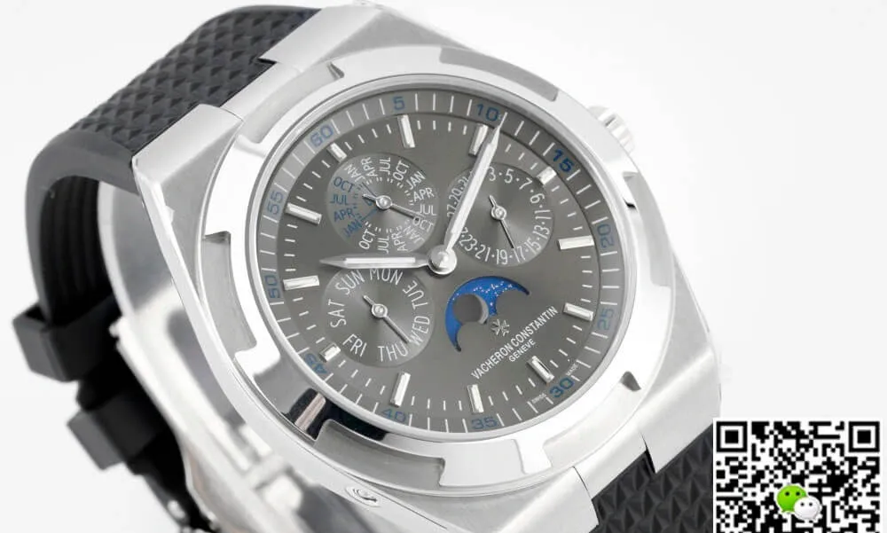 Vacheron Constantin Overseas 4300V 120G-B102 8F Factory 1:1 Best Edition Replica Watch V2 Rubber Strap Gray Dial