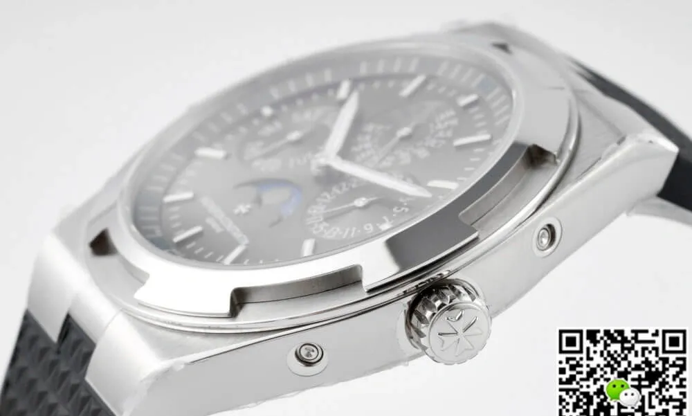 Vacheron Constantin Overseas 4300V 120G-B102 8F Factory 1:1 Best Edition Replica Watch V2 Rubber Strap Gray Dial