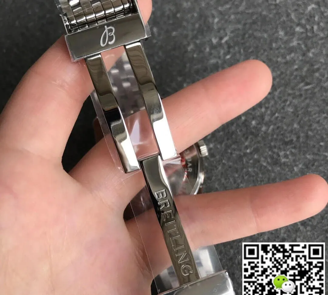 Breitling Navitimer 1 U17326211G1A1 V7 Factory 1:1 Best Edition Replica Watch Silver Stainless Steel Strap