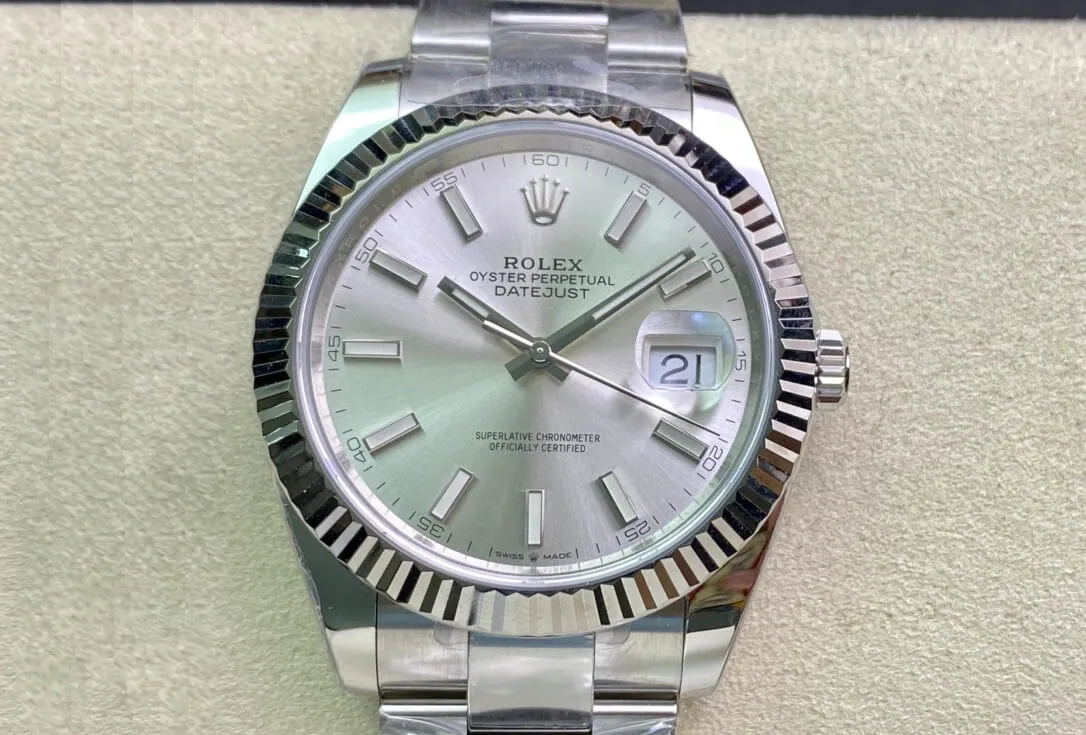 Rolex Datejust M126334-0003 Clean Factory 1:1 Best Edition Replica Watch Silver Stainless Steel Strap