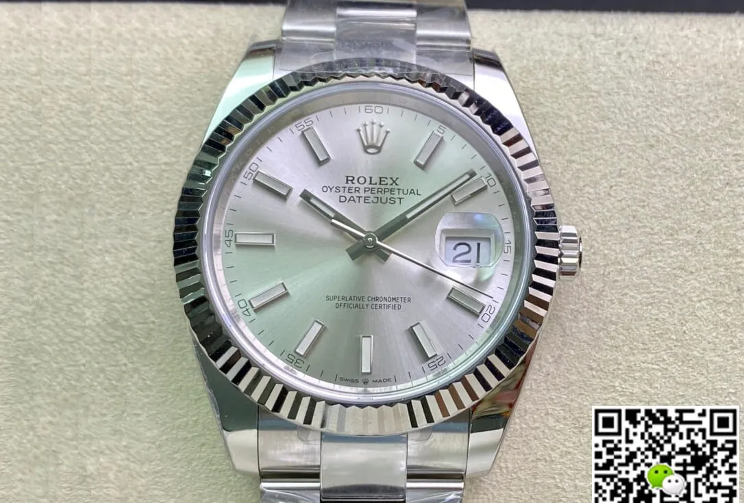 Rolex Datejust M126334-0003 Clean Factory 1:1 Best Edition Replica Watch Silver Stainless Steel Strap