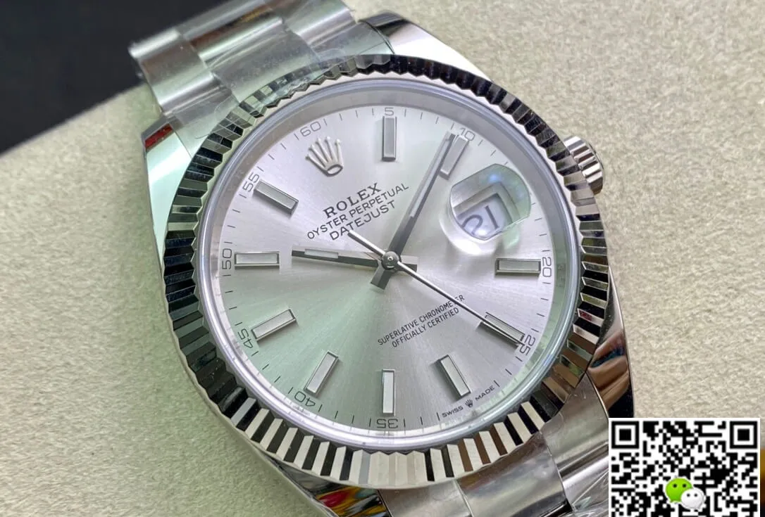 Rolex Datejust M126334-0003 Clean Factory 1:1 Best Edition Replica Watch Silver Stainless Steel Strap