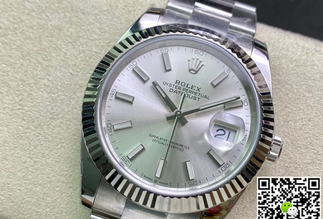 Rolex Datejust M126334-0003 Clean Factory 1:1 Best Edition Replica Watch Silver Stainless Steel Strap
