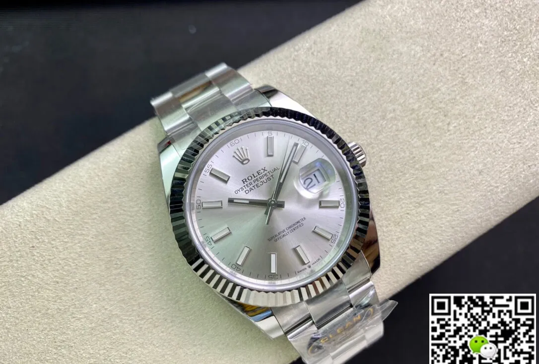 Rolex Datejust M126334-0003 Clean Factory 1:1 Best Edition Replica Watch Silver Stainless Steel Strap