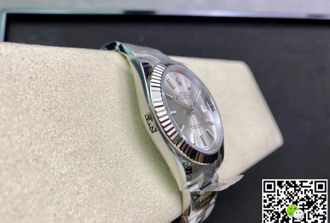 Rolex Datejust M126334-0003 Clean Factory 1:1 Best Edition Replica Watch Silver Stainless Steel Strap