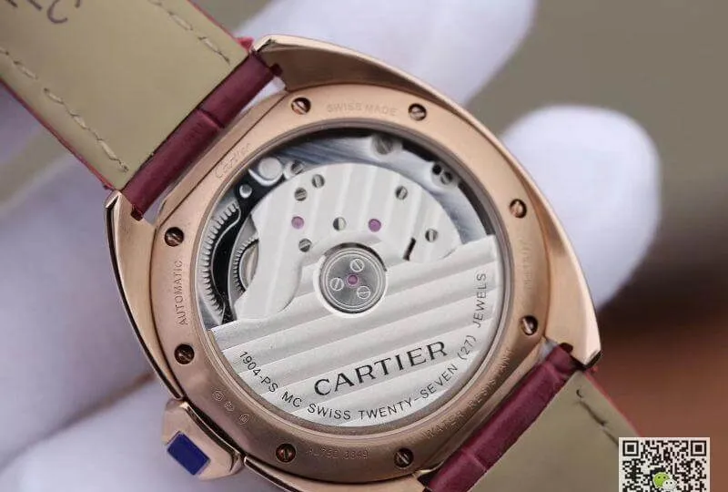 Cle De Cartier Automatic 35mm Ladies WJCL0032 Diamond Markers 1:1 Best Edition Replica Watch Swiss ETA1847