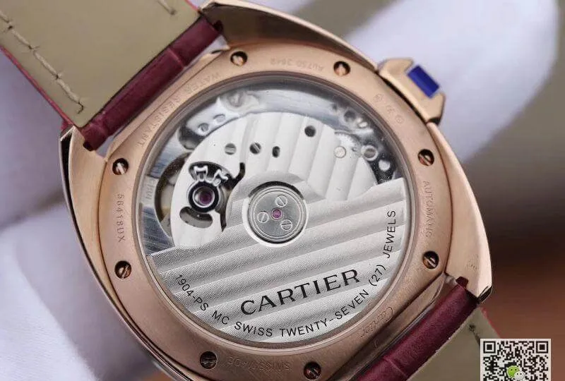 Cle De Cartier Automatic 35mm Ladies WJCL0032 Diamond Markers 1:1 Best Edition Replica Watch Swiss ETA1847