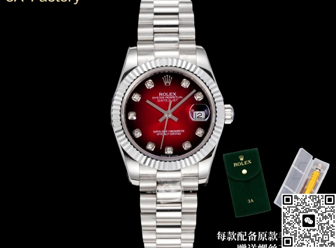 3A Factory Rolex Datejust m278289RBR-0028 1:1 Best Edition Replica Watch