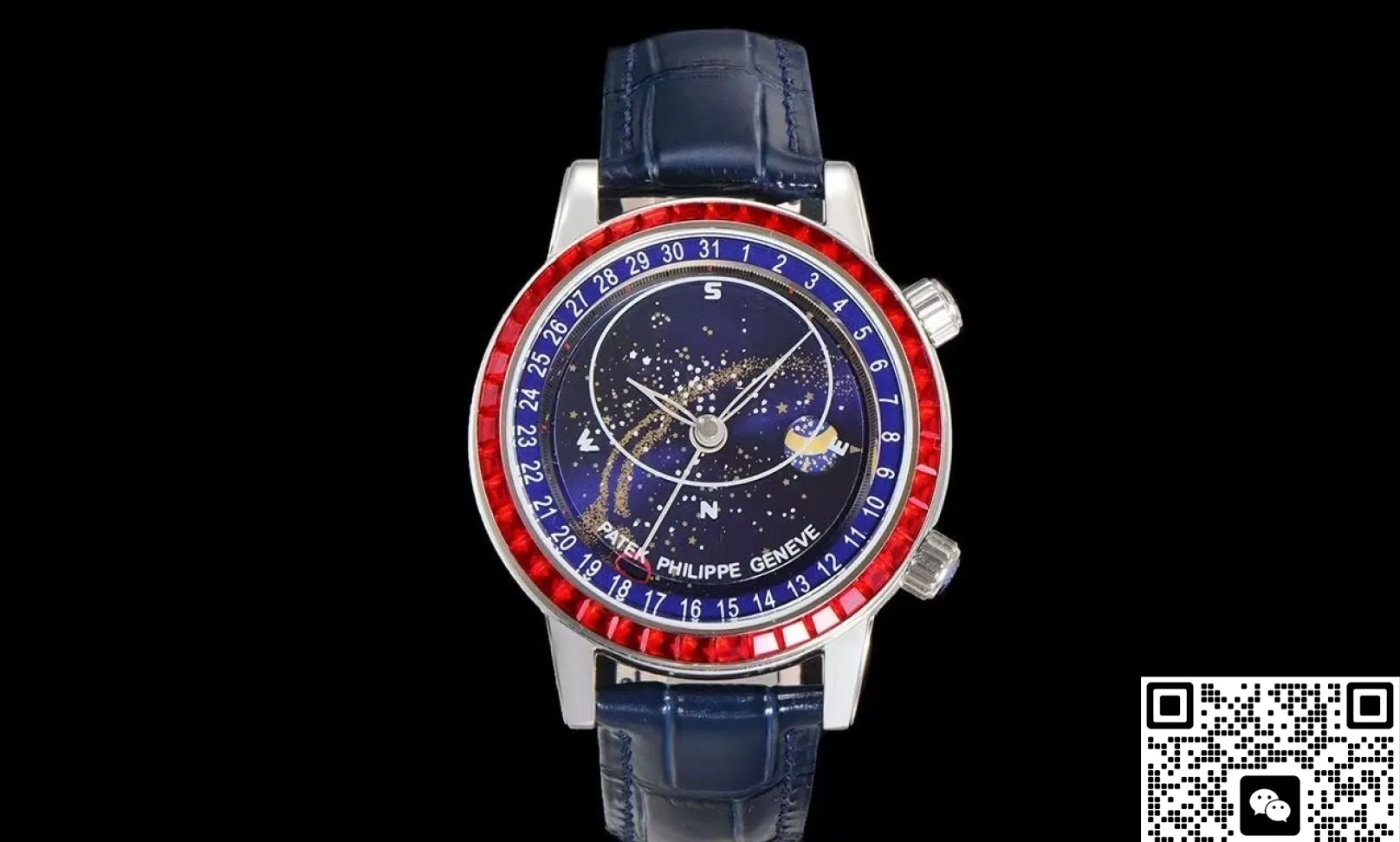 3K Factory Patek Philippe 6104-12P-010 1:1 Best Edition Replica Watch