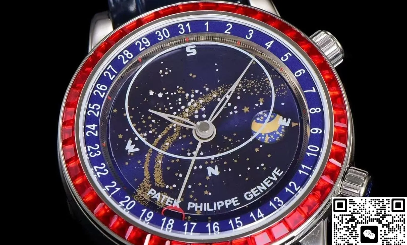 3K Factory Patek Philippe 6104-12P-010 1:1 Best Edition Replica Watch