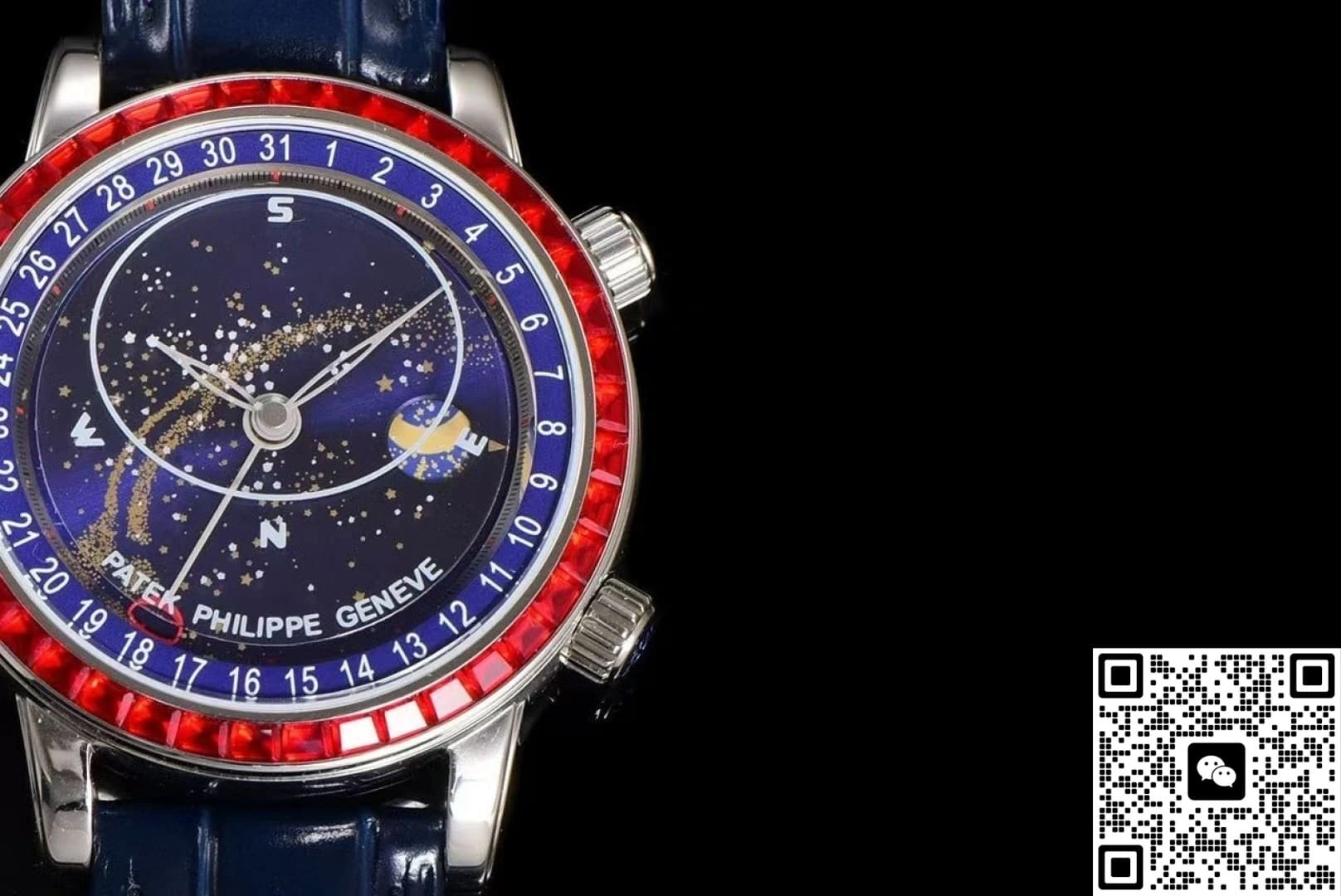 3K Factory Patek Philippe 6104-12P-010 1:1 Best Edition Replica Watch