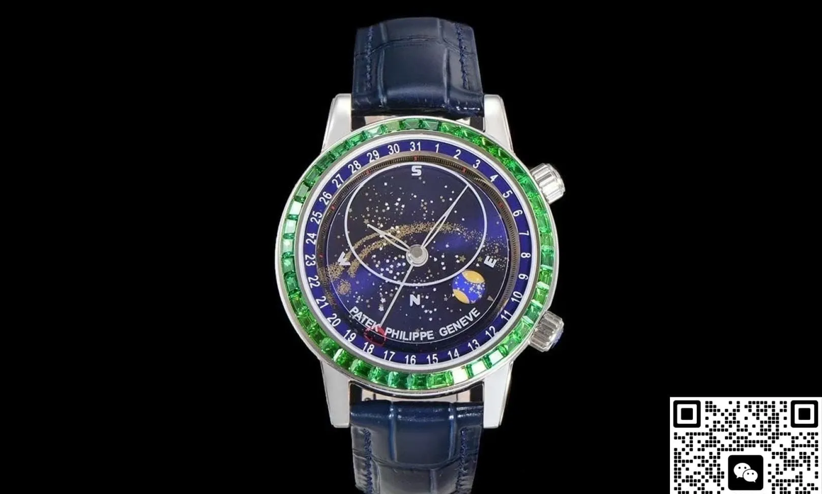 3K Factory Patek Philippe 6104-13P-010 1:1 Best Edition Replica Watch