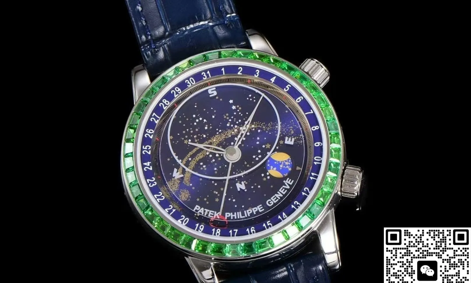 3K Factory Patek Philippe 6104-13P-010 1:1 Best Edition Replica Watch