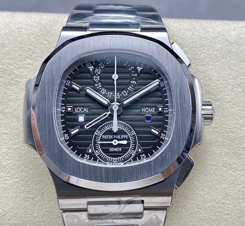 3K Factory Patek Philippe Nautilus 5990-1A-001 1:1 Best Edition Replica Watch