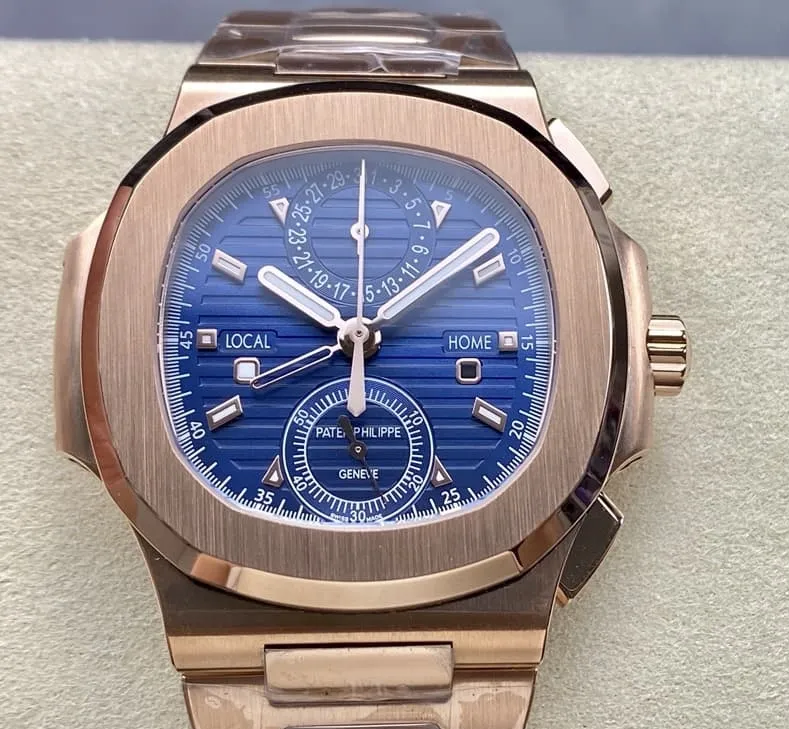 3K Factory Patek Philippe Nautilus 5990-1R-001 1:1 Best Edition Replica Watch