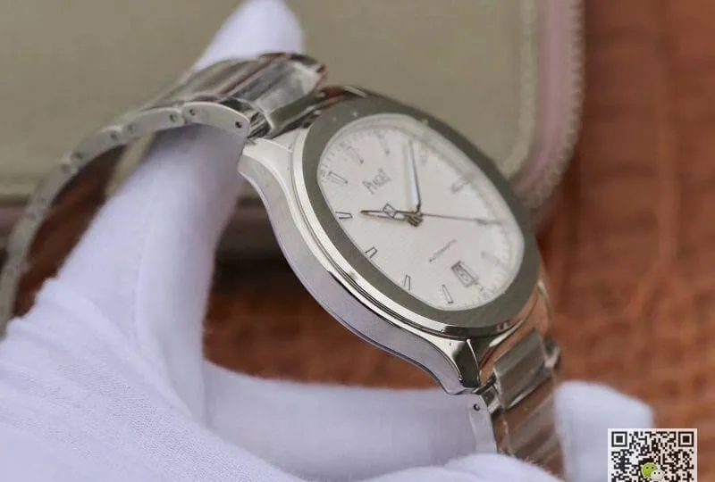 Piaget Polo’ S G0A41001 Stainless Steel 42mm MKS Factory 1:1 Best Edition Replica Watch Swiss ETA1110 White Textured Dial