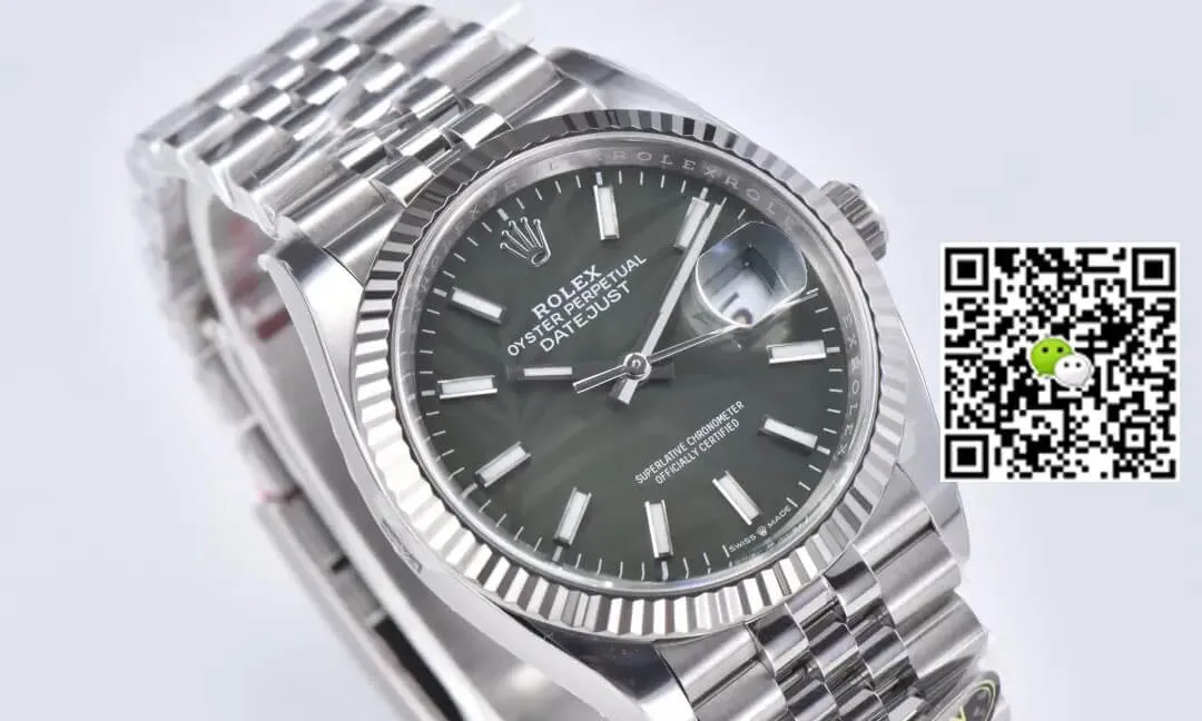 Rolex Datejust M126234-0047 36MM Clean Factory 1:1 Best Edition Replica Watch Silver Stainless Steel Strap