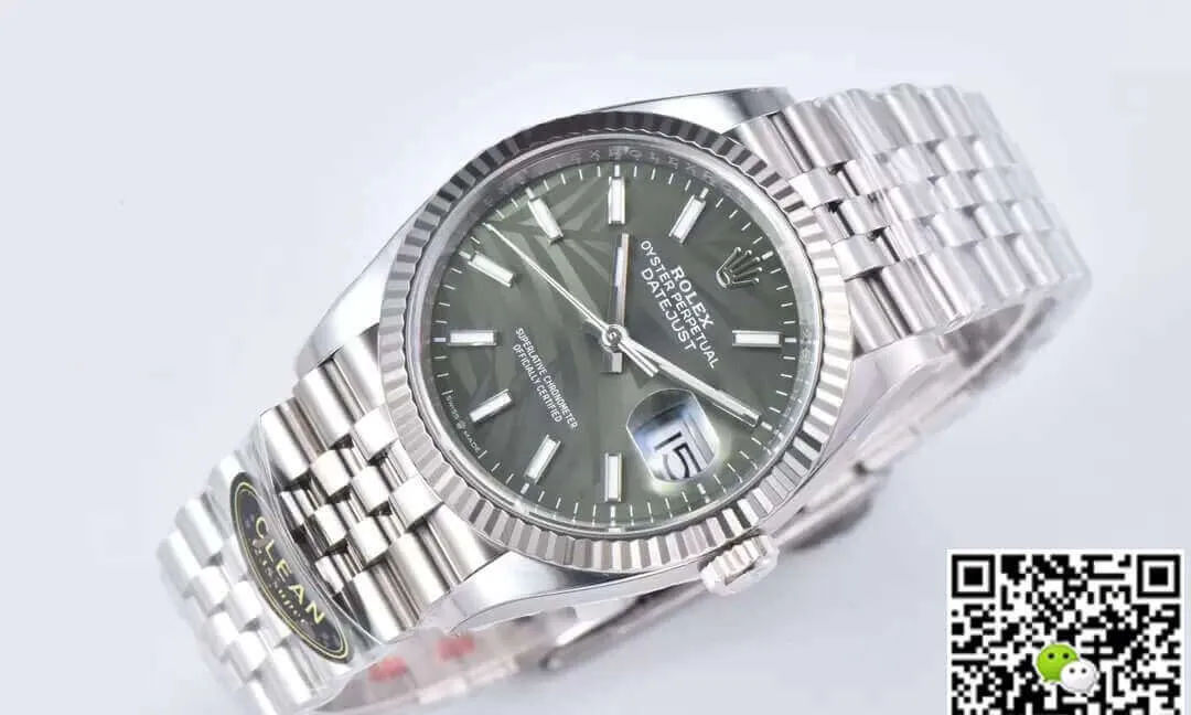 Rolex Datejust M126234-0047 36MM Clean Factory 1:1 Best Edition Replica Watch Silver Stainless Steel Strap