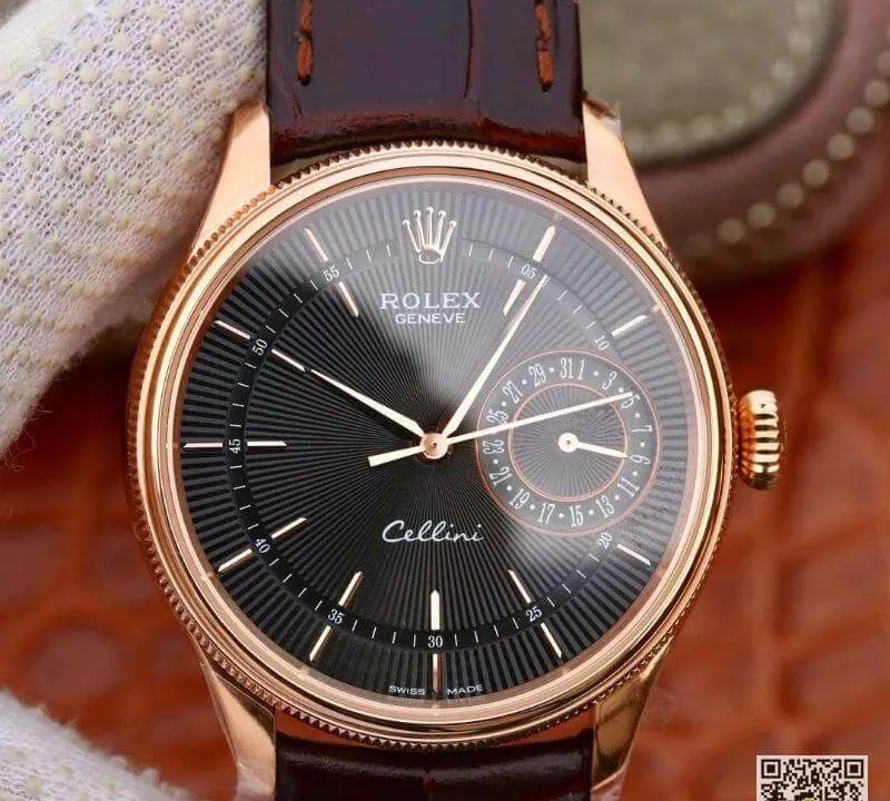 Rolex Celini 50515 MKS Factory Men Watches 1:1 Best Edition Replica Watch Swiss ETA2836 Black Dial