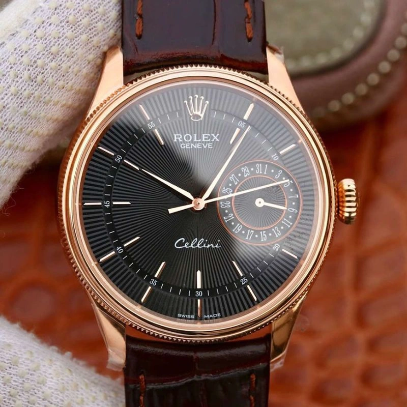 Rolex Celini 50515 MKS Factory Men Watches 1:1 Best Edition Replica Watch Swiss ETA2836 Black Dial
