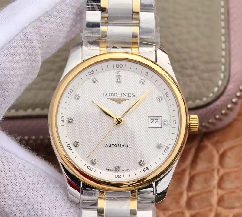 Longines Master Collection L2.793.5.97.7 V9 factory 1:1 Best Edition Replica Watch yellow gold bezel Swiss Cal.L888