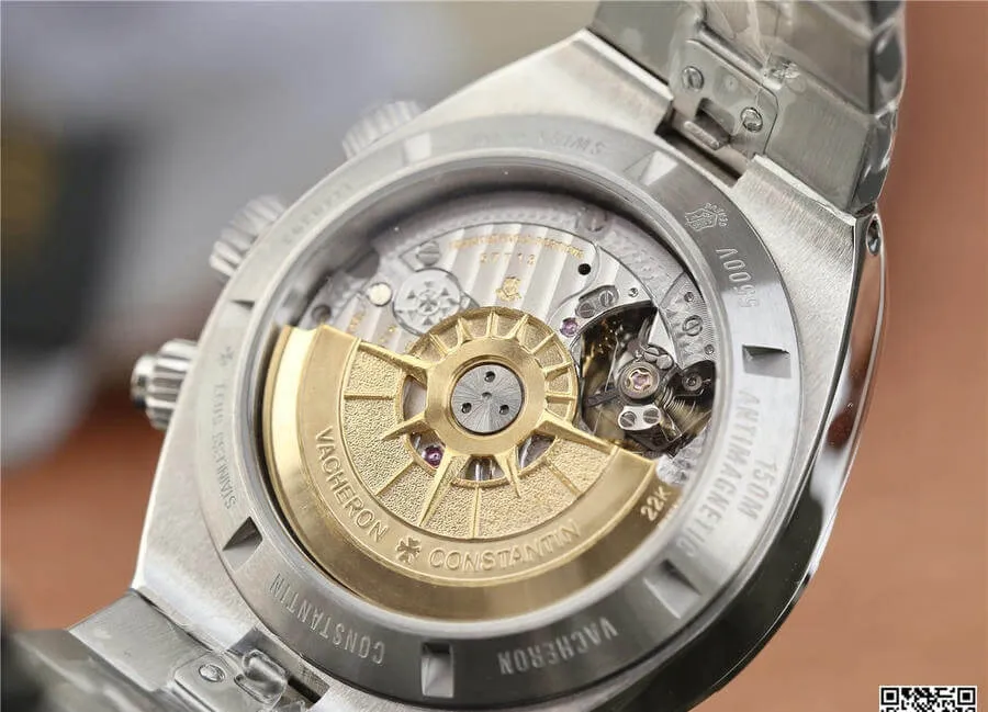 Vacheron Constantin Overseas 5500V 110A-B147 8F Factory 1:1 Best Edition Replica Watch V2 Stainless Steel Strap