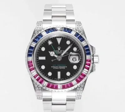 Rolex GMT Master II 116759 SAru-78209 ROF Factory 1:1 Best Edition Replica Watch Black Dial Swiss ETA2836