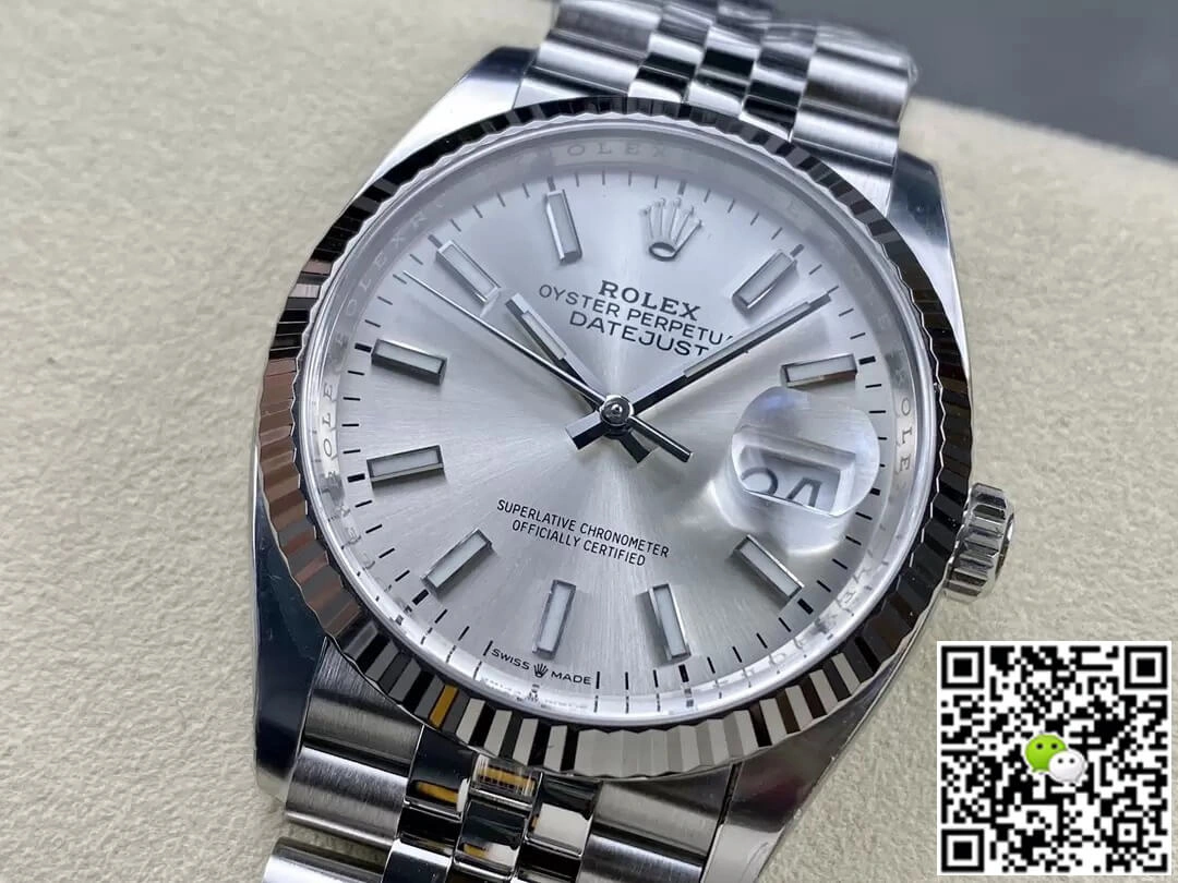Rolex Datejust M126234-0013 36MM Clean Factory 1:1 Best Edition Replica Watch Stainless Steel Strap