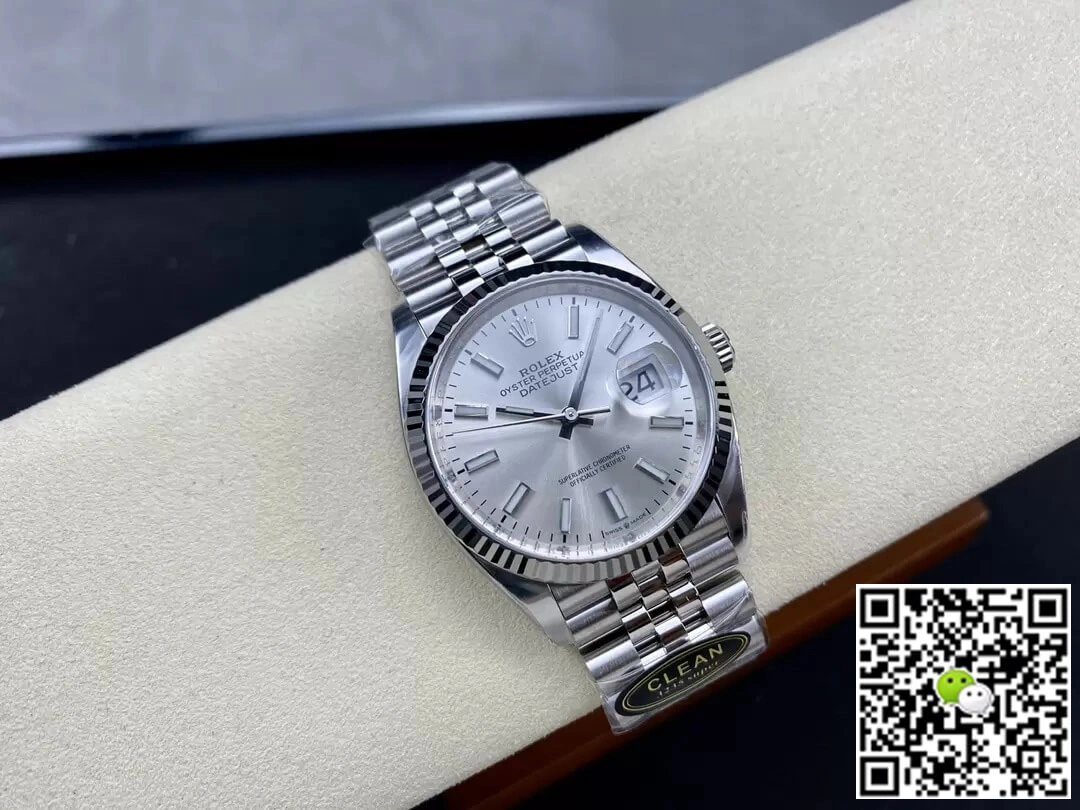 Rolex Datejust M126234-0013 36MM Clean Factory 1:1 Best Edition Replica Watch Stainless Steel Strap