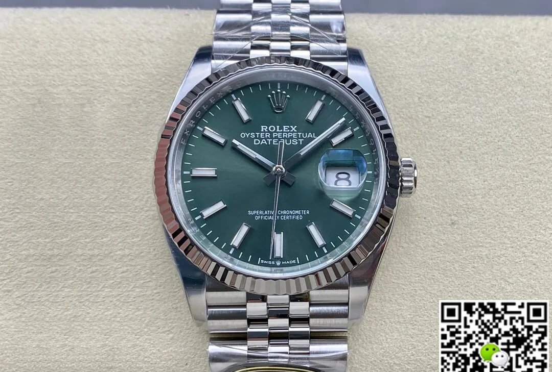 Rolex Datejust M126234-0051 36MM Clean Factory 1:1 Best Edition Replica Watch Stainless Steel Strap