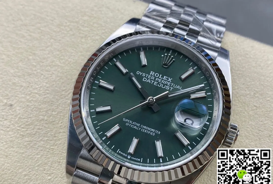 Rolex Datejust M126234-0051 36MM Clean Factory 1:1 Best Edition Replica Watch Stainless Steel Strap