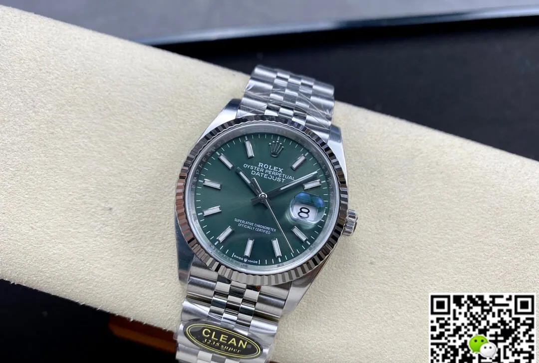 Rolex Datejust M126234-0051 36MM Clean Factory 1:1 Best Edition Replica Watch Stainless Steel Strap