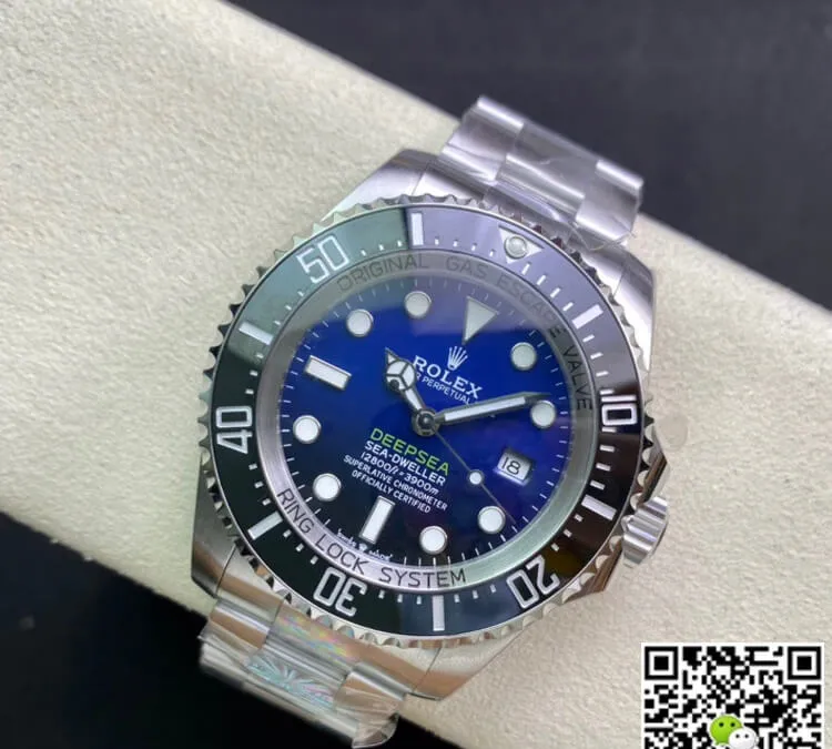 Rolex Deepsea Sea-Dweller 116660 D-BLUE AR Factory 1:1 Best Edition Replica Watch Swiss ETA3135 Blue Black Dial