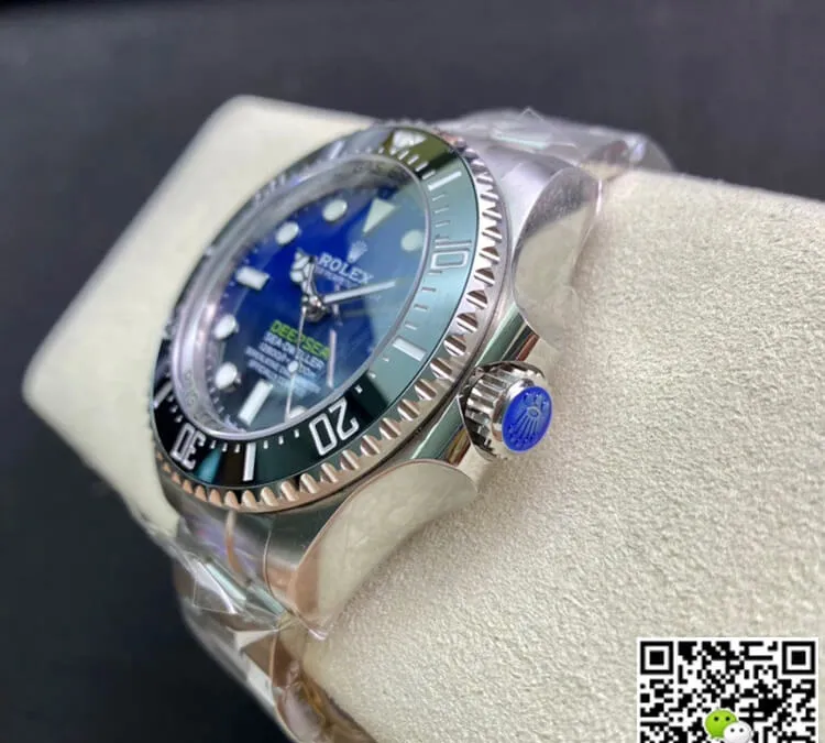 Rolex Deepsea Sea-Dweller 116660 D-BLUE AR Factory 1:1 Best Edition Replica Watch Swiss ETA3135 Blue Black Dial